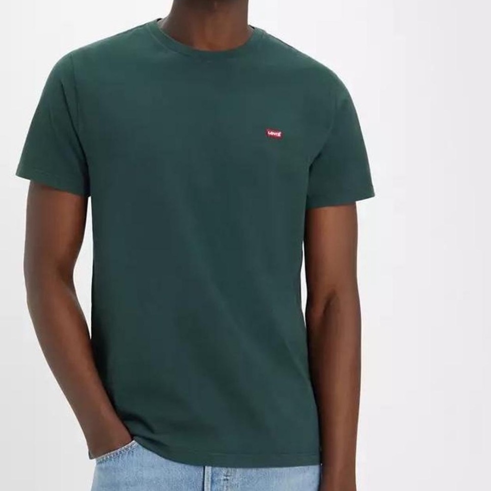Levi's Men's Forest Green Short Sleeve  Tee